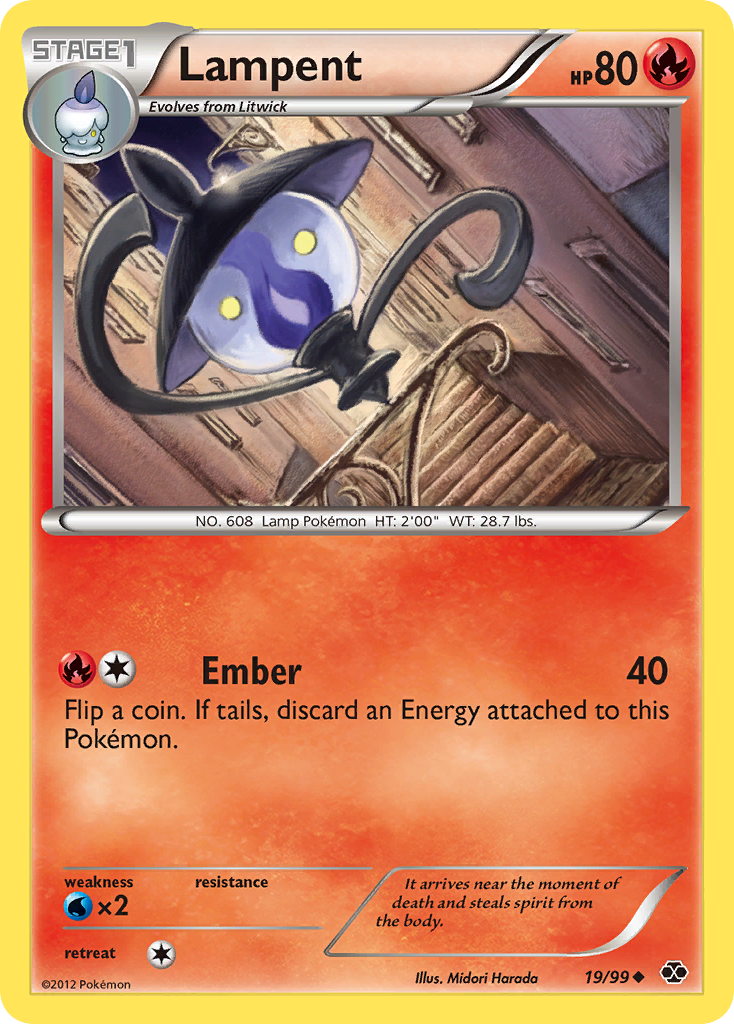 Lampent (19/99) [Black & White: Next Destinies] | Odin's Place