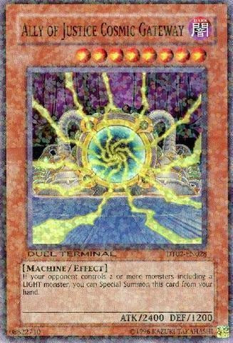 Ally of Justice Cosmic Gateway [DT02-EN028] Super Rare | Odin's Place