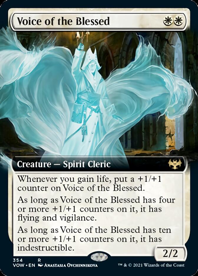 Voice of the Blessed (Extended Art) [Innistrad: Crimson Vow] | Odin's Place