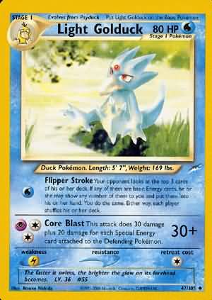 Light Golduck (47/105) [Neo Destiny Unlimited] | Odin's Place