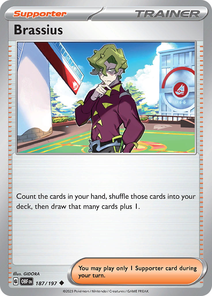 Brassius (187/197) [Scarlet & Violet: Obsidian Flames] | Odin's Place