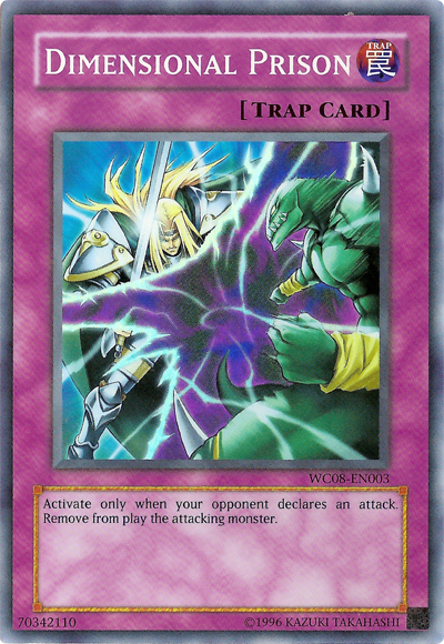 Dimensional Prison [WC08-EN003] Super Rare | Odin's Place