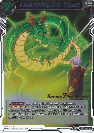 Assembling the Squad (BT7-107_PR) [Assault of the Saiyans Prerelease Promos] | Odin's Place