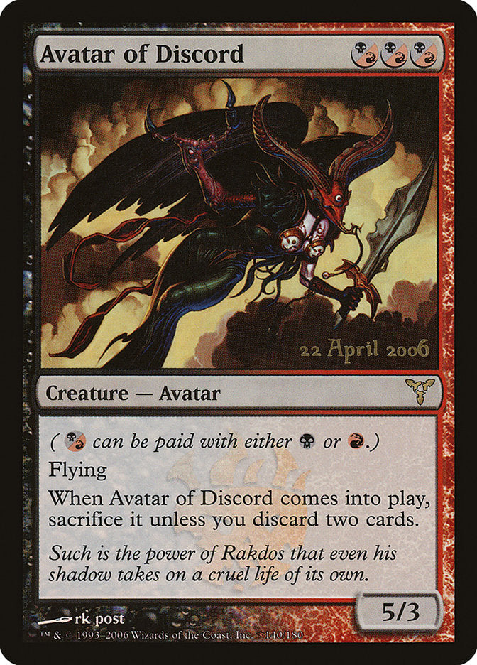 Avatar of Discord (140) [Dissension Promos] | Odin's Place