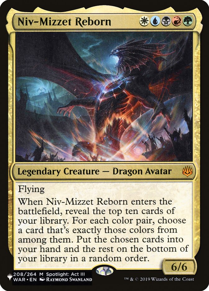 Niv-Mizzet Reborn [The List] | Odin's Place