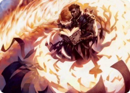 Revel in Silence Art Card [Strixhaven: School of Mages Art Series] | Odin's Place