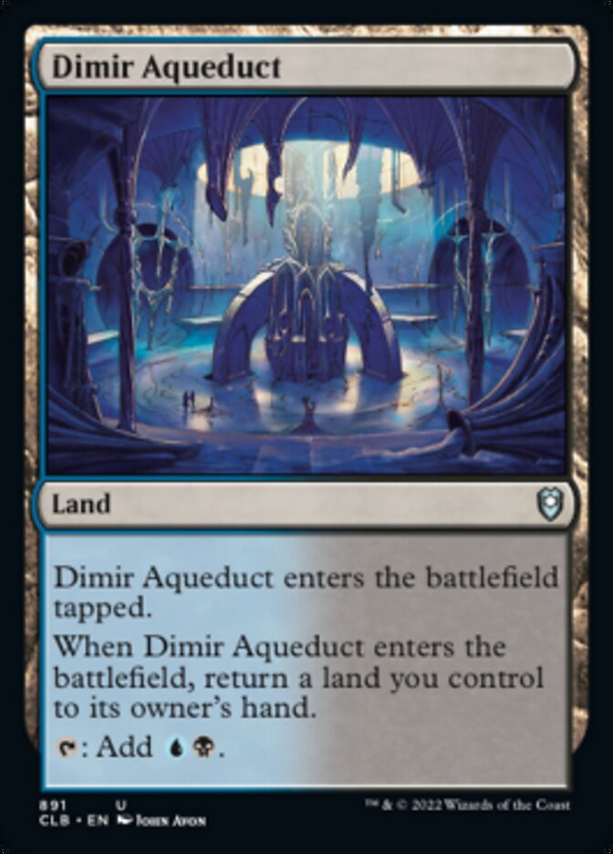 Dimir Aqueduct [Commander Legends: Battle for Baldur's Gate] | Odin's Place
