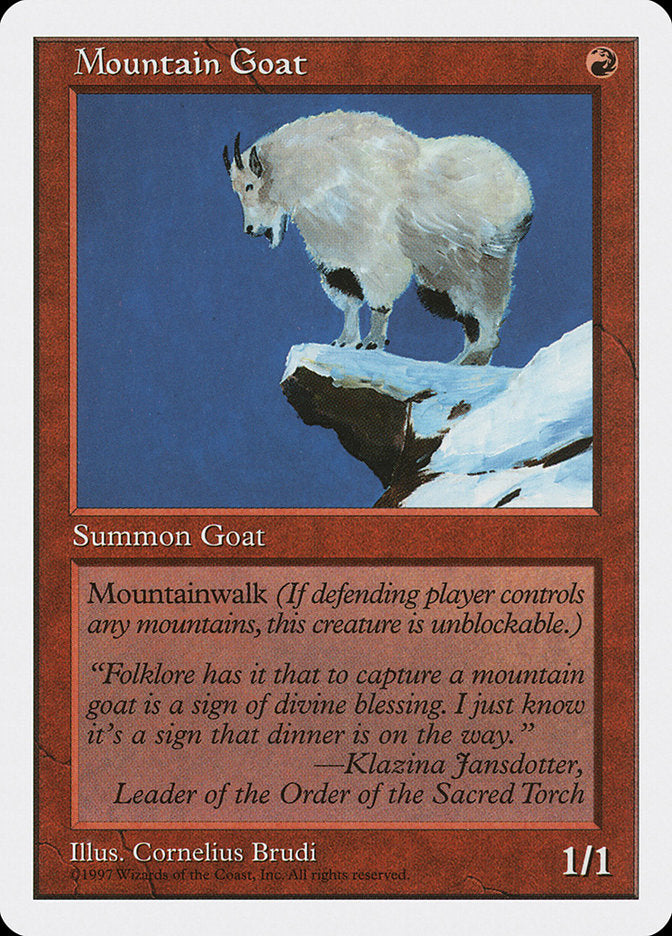 Mountain Goat (252) [Fifth Edition] | Odin's Place