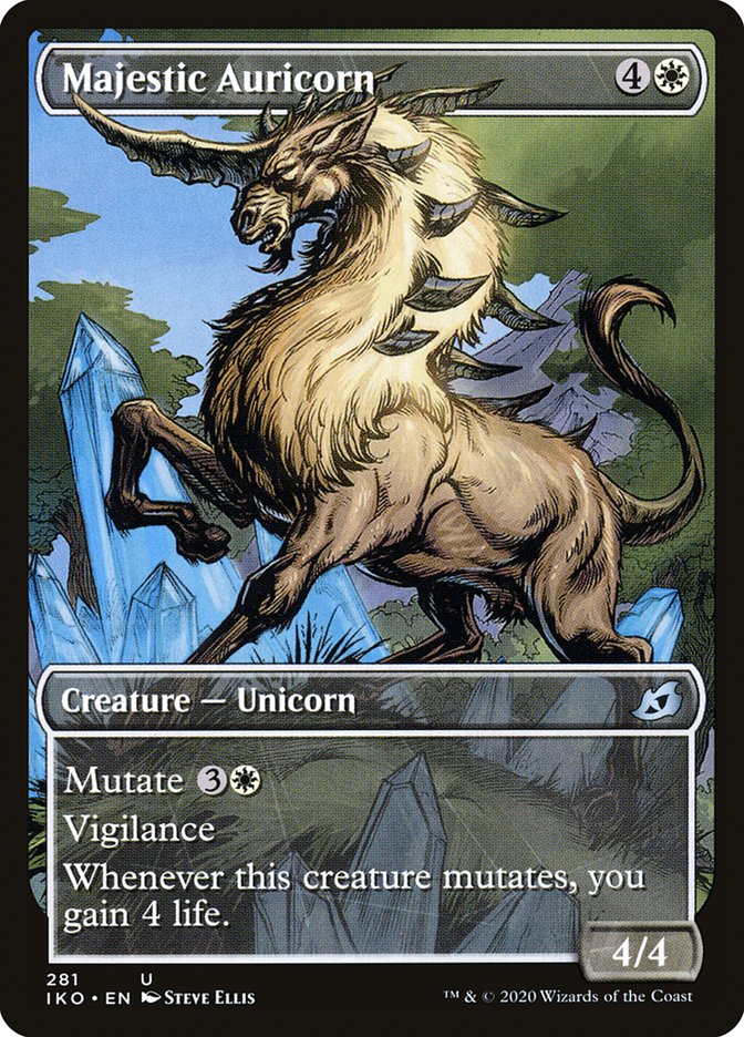 Majestic Auricorn (Showcase) [Ikoria: Lair of Behemoths] | Odin's Place
