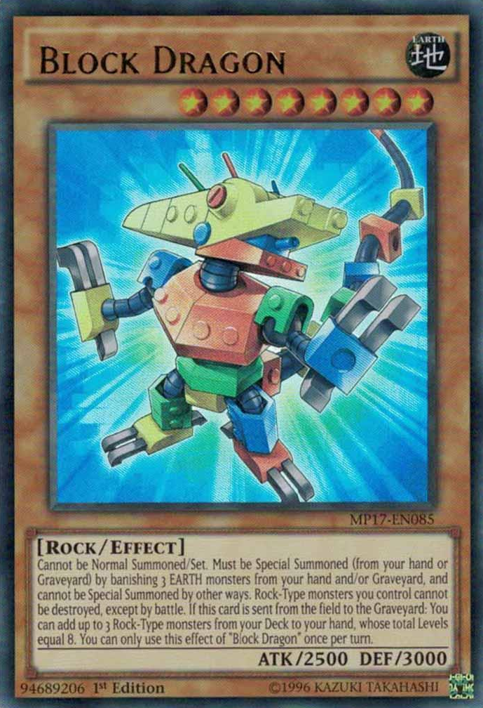 Block Dragon [MP17-EN085] Ultra Rare | Odin's Place