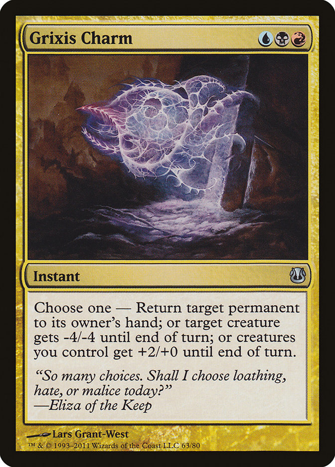 Grixis Charm (63) [Duel Decks: Ajani vs. Nicol Bolas] | Odin's Place