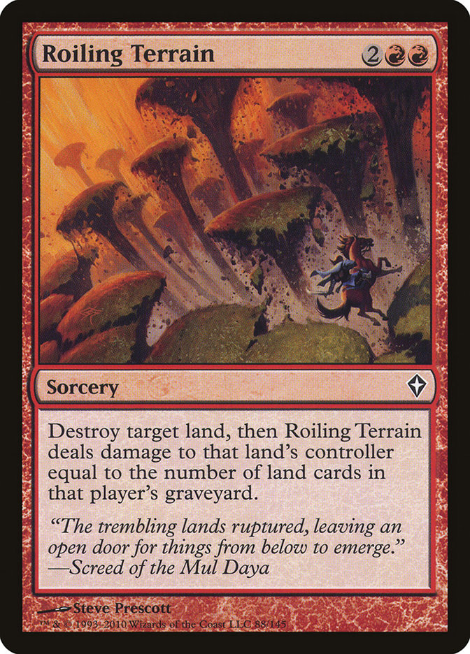 Roiling Terrain (88) [Worldwake] | Odin's Place