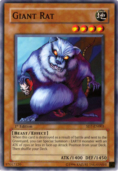 Giant Rat [SD7-EN003] Common | Odin's Place