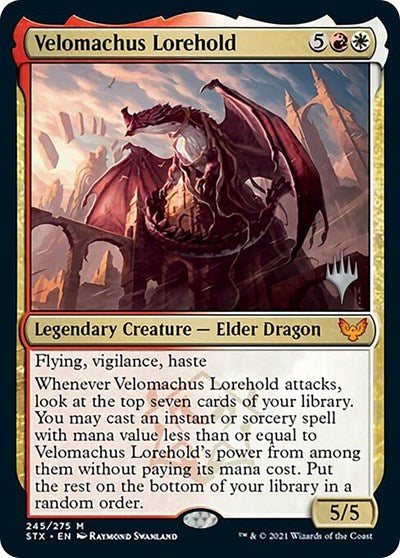 Velomachus Lorehold (Promo Pack) [Strixhaven: School of Mages Promos] | Odin's Place