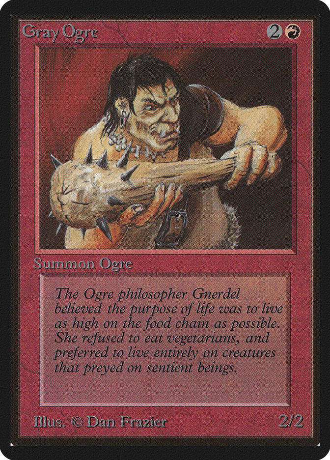 Gray Ogre (157) [Beta Edition] | Odin's Place
