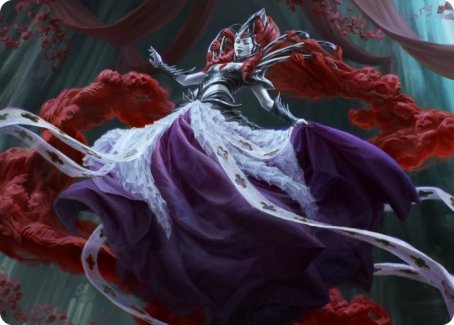 Olivia, Crimson Bride Art Card [Innistrad: Crimson Vow Art Series] | Odin's Place