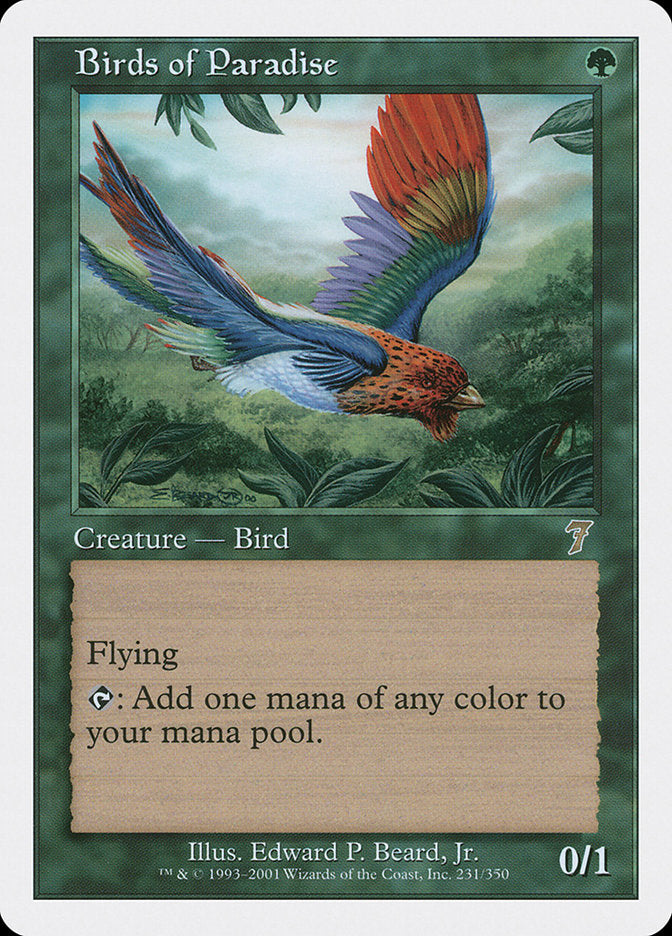 Birds of Paradise (231) [Seventh Edition] | Odin's Place