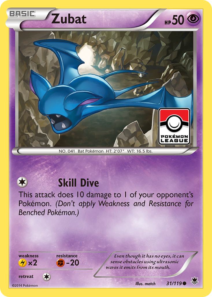 Zubat (31/119) [XY: Phantom Forces] | Odin's Place