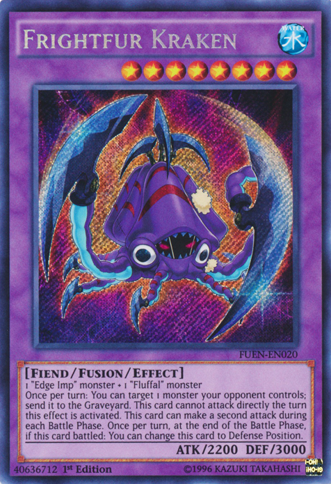 Frightfur Kraken [FUEN-EN020] Secret Rare | Odin's Place