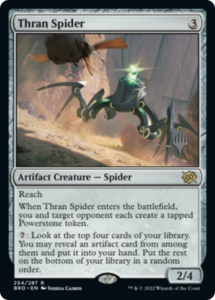 Thran Spider (Promo Pack) [The Brothers' War Promos] | Odin's Place