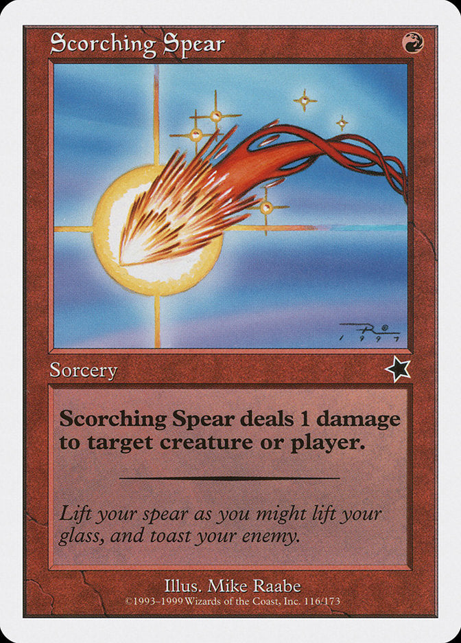 Scorching Spear (116) [Starter 1999] | Odin's Place