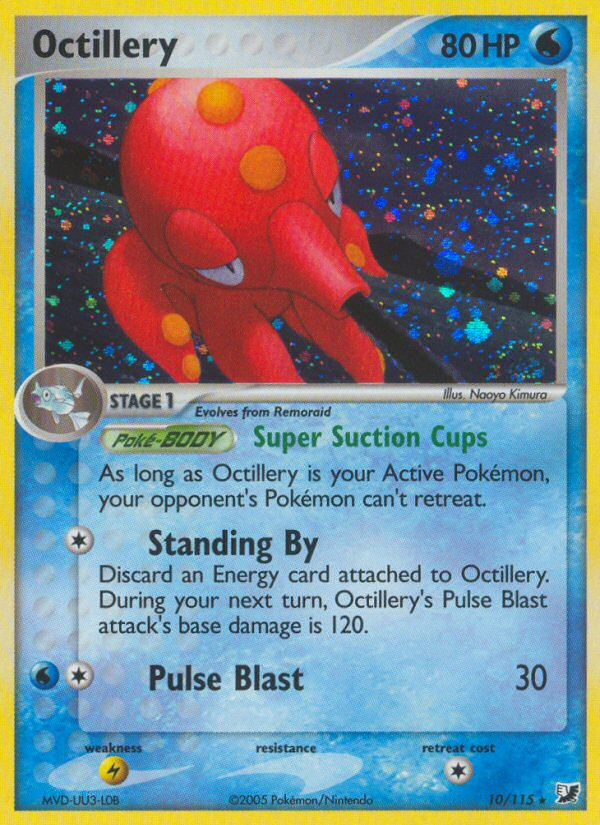 Octillery (10/115) [EX: Unseen Forces] | Odin's Place