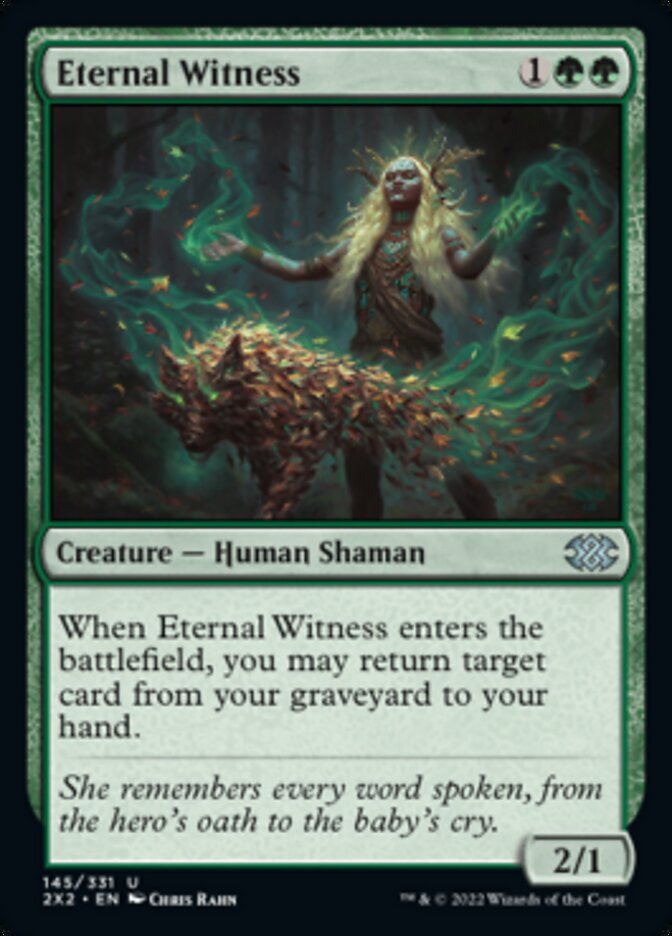 Eternal Witness [Double Masters 2022] | Odin's Place