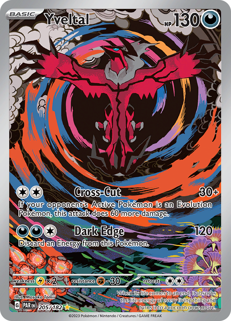 Yveltal (205/182) [Scarlet & Violet: Paradox Rift] | Odin's Place