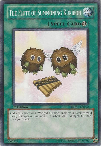 The Flute of Summoning Kuriboh [RYMP-EN022] Common | Odin's Place