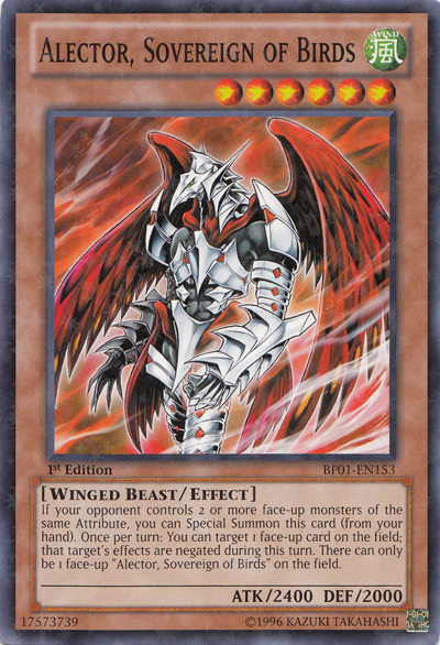 Alector, Sovereign of Birds [BP01-EN153] Starfoil Rare | Odin's Place