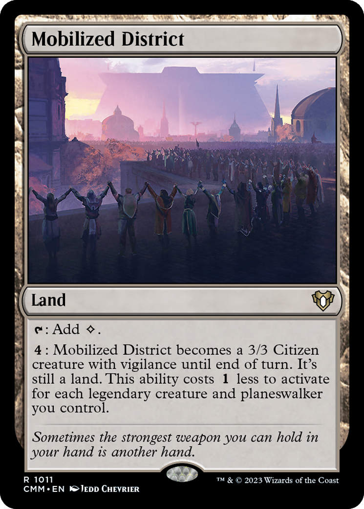 Mobilized District [Commander Masters] | Odin's Place