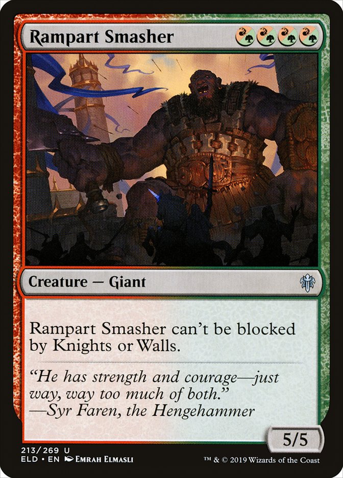 Rampart Smasher [Throne of Eldraine] | Odin's Place