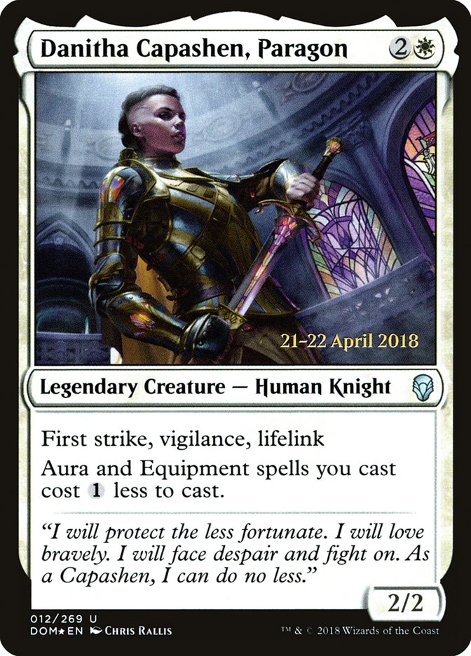 Danitha Capashen, Paragon (12) [Dominaria Prerelease Promos] | Odin's Place