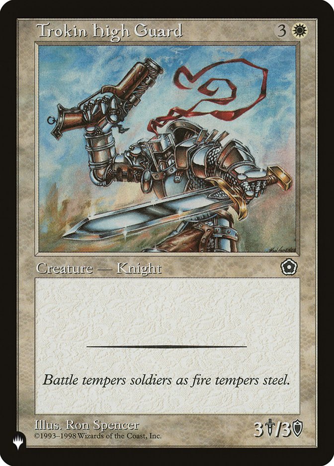 Trokin High Guard [The List] | Odin's Place
