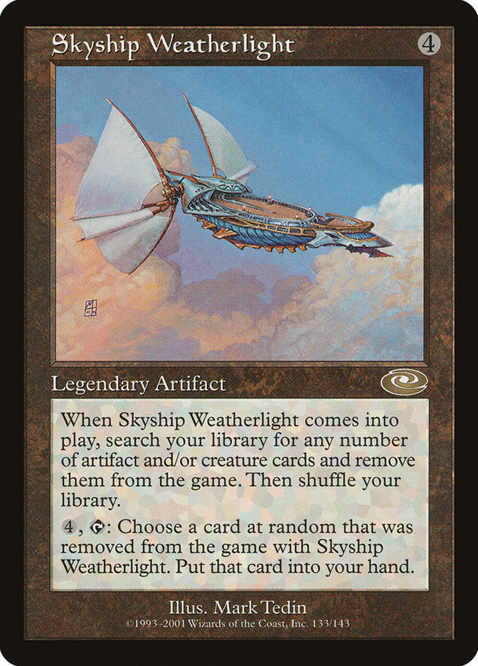 Skyship Weatherlight (133) (Mark Tedin) [Planeshift] | Odin's Place