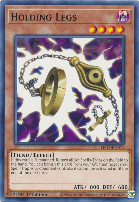Holding Legs [LED7-EN011] Common | Odin's Place