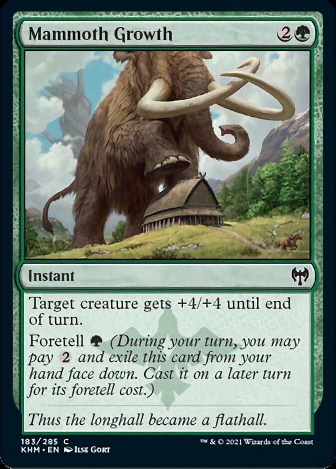 Mammoth Growth [Kaldheim] | Odin's Place