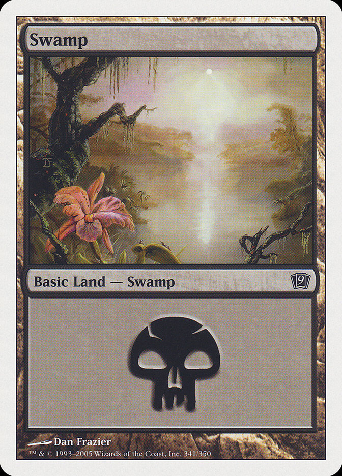 Swamp (341) [Ninth Edition] | Odin's Place