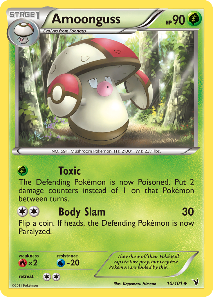 Amoonguss (10/101) [Black & White: Noble Victories] | Odin's Place