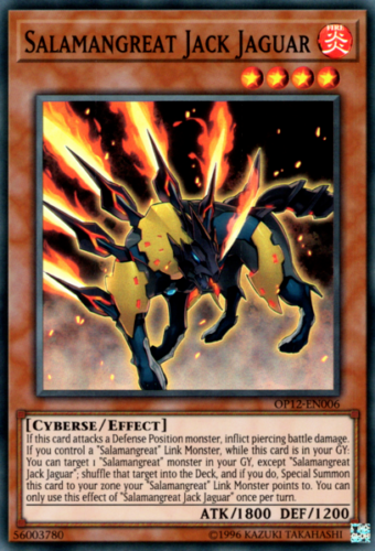 Salamangreat Jack Jaguar [OP12-EN006] Super Rare | Odin's Place