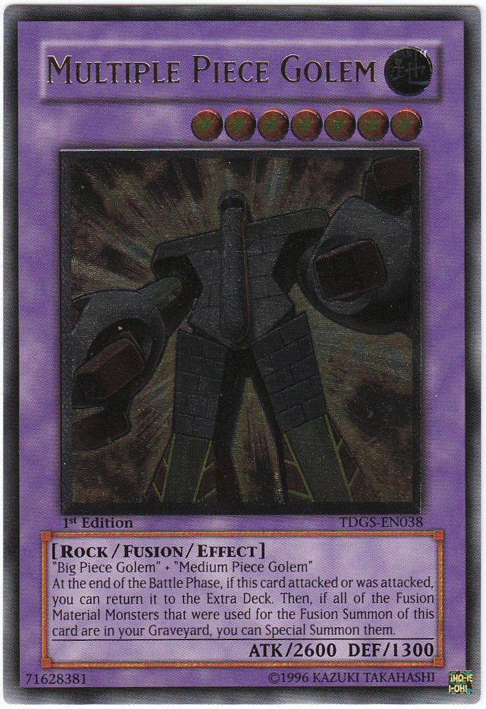 Multiple Piece Golem [TDGS-EN038] Ultimate Rare | Odin's Place