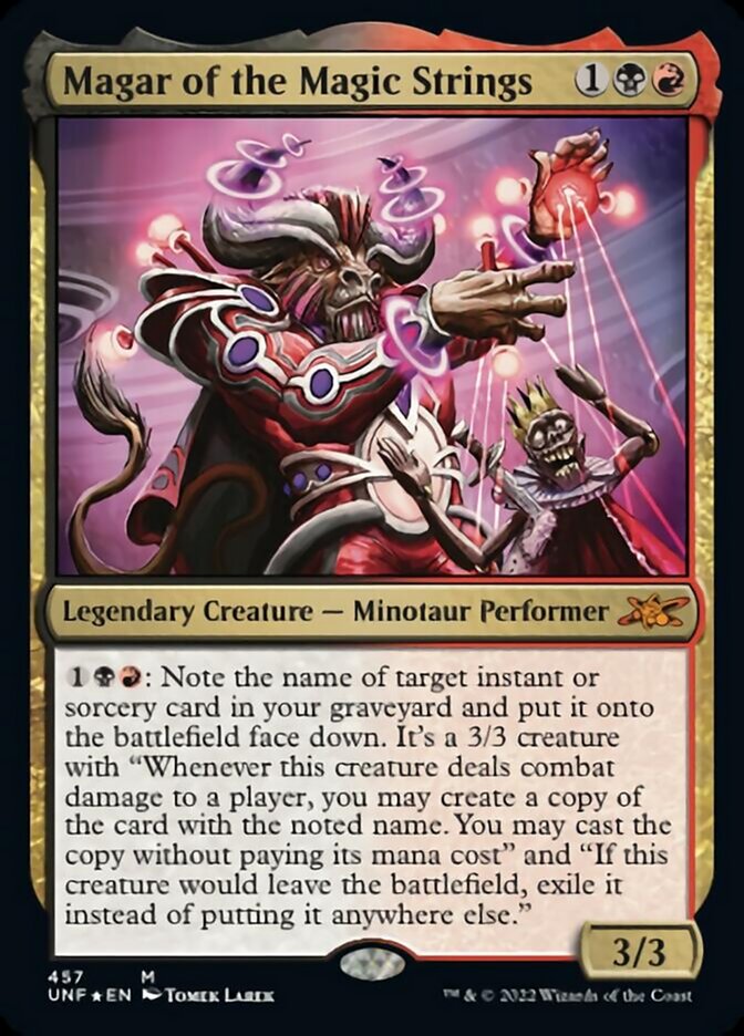 Magar of the Magic Strings (Galaxy Foil) [Unfinity] | Odin's Place