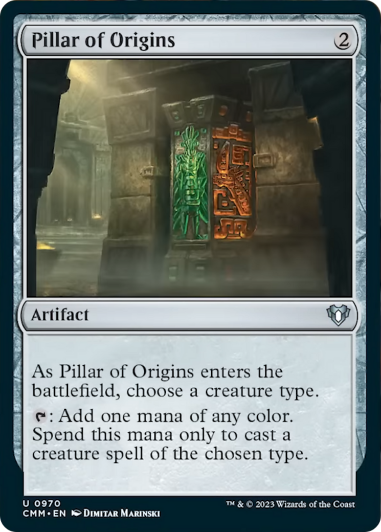 Pillar of Origins [Commander Masters] | Odin's Place