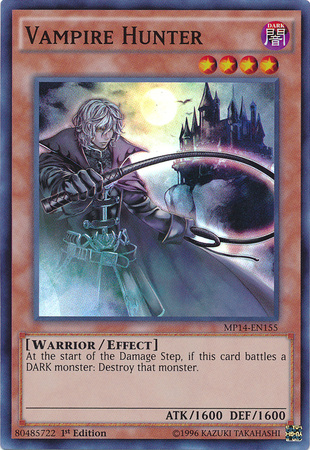 Vampire Hunter [MP14-EN155] Super Rare | Odin's Place