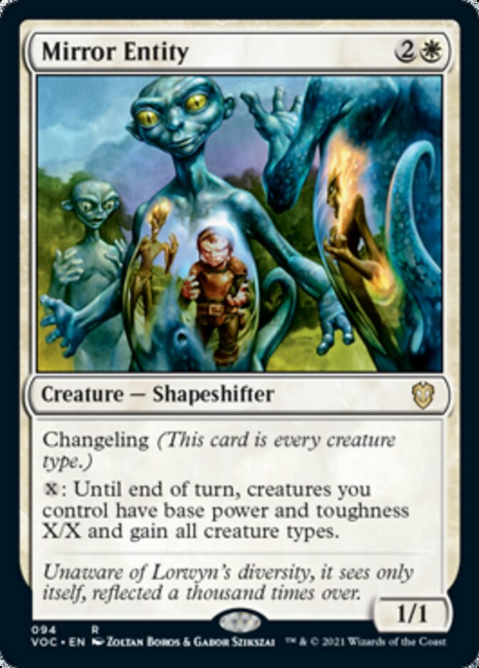 Mirror Entity [Innistrad: Crimson Vow Commander] | Odin's Place