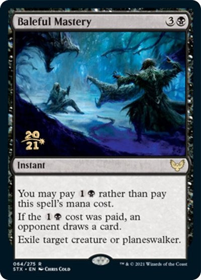 Baleful Mastery [Strixhaven: School of Mages Prerelease Promos] | Odin's Place