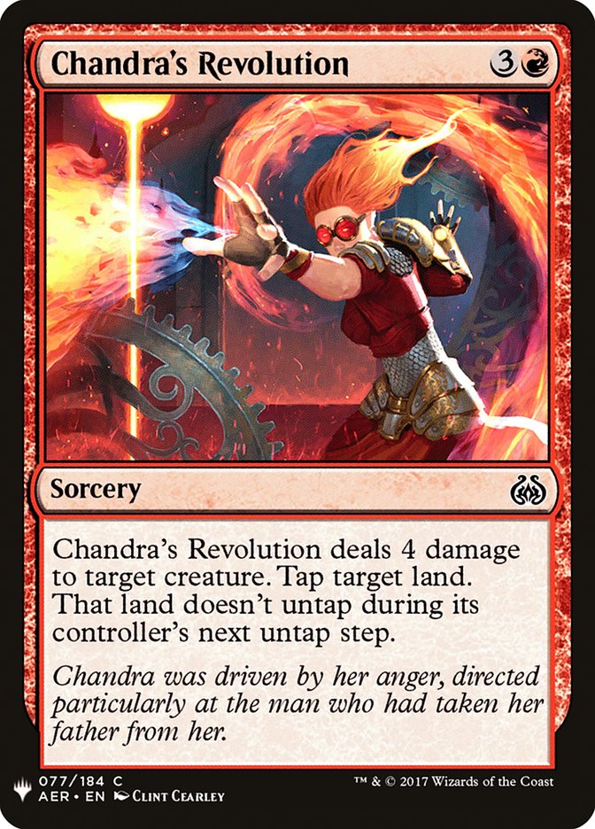 Chandra's Revolution [Mystery Booster] | Odin's Place