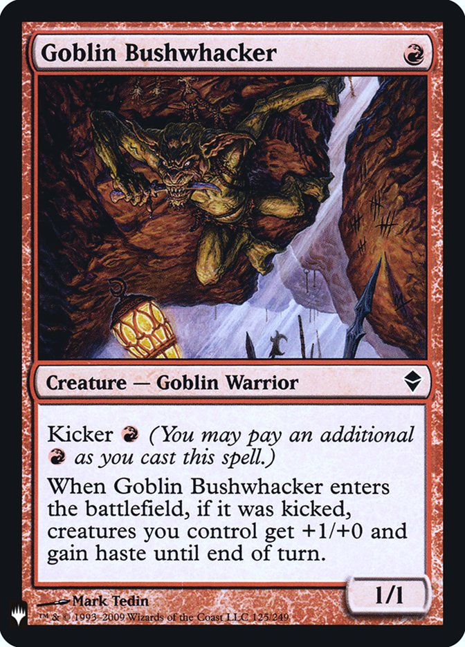 Goblin Bushwhacker [Mystery Booster] | Odin's Place