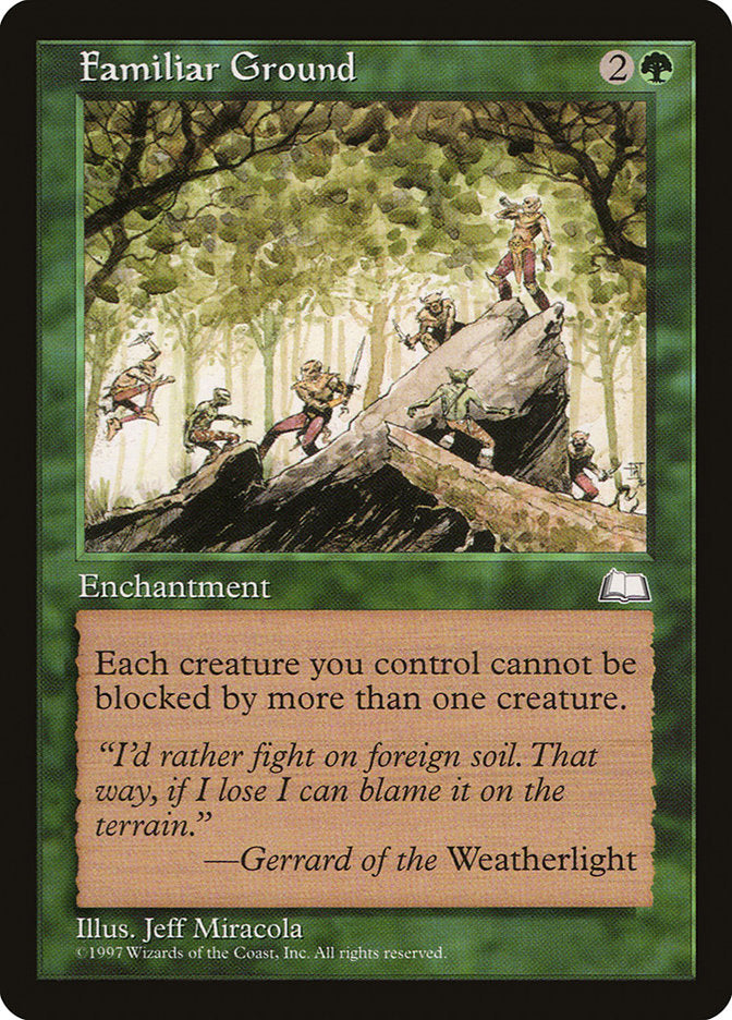Familiar Ground (127) [Weatherlight] | Odin's Place