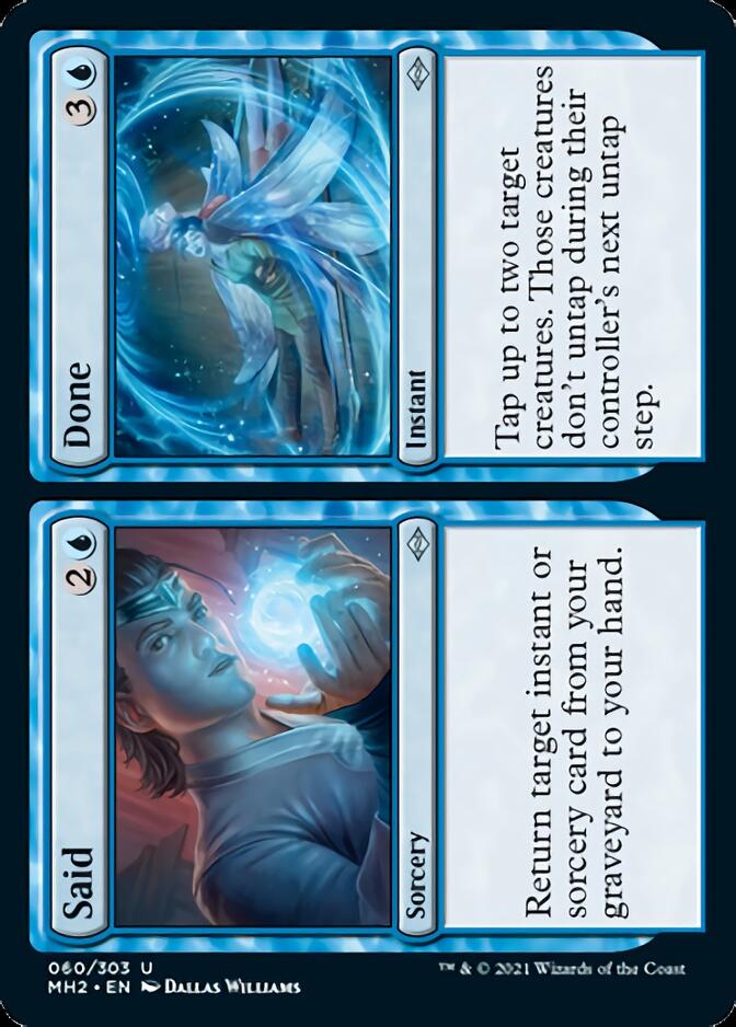 Said // Done [Modern Horizons 2] | Odin's Place